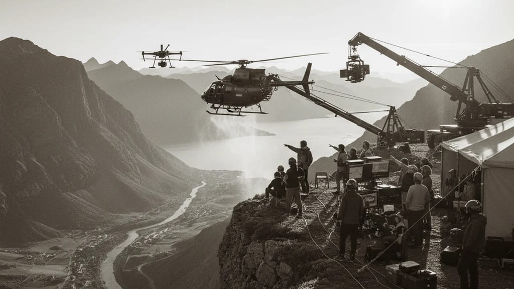 Filmagem aérea
