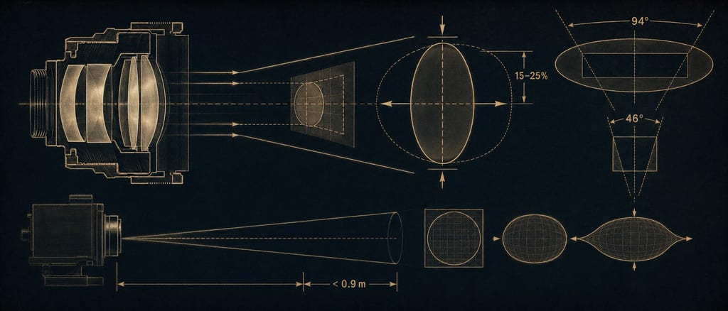 Anamorphotische Verzerrung