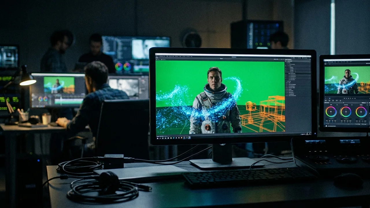 Bluescreen Compositing