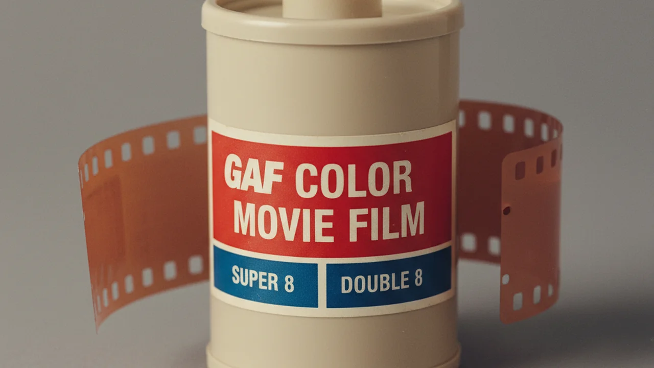 GAF Color Movie Film