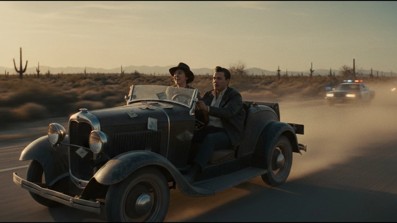 Outlaw couple film