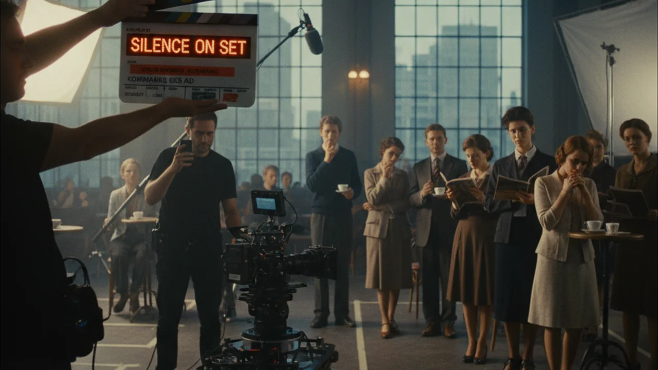 Silence on set