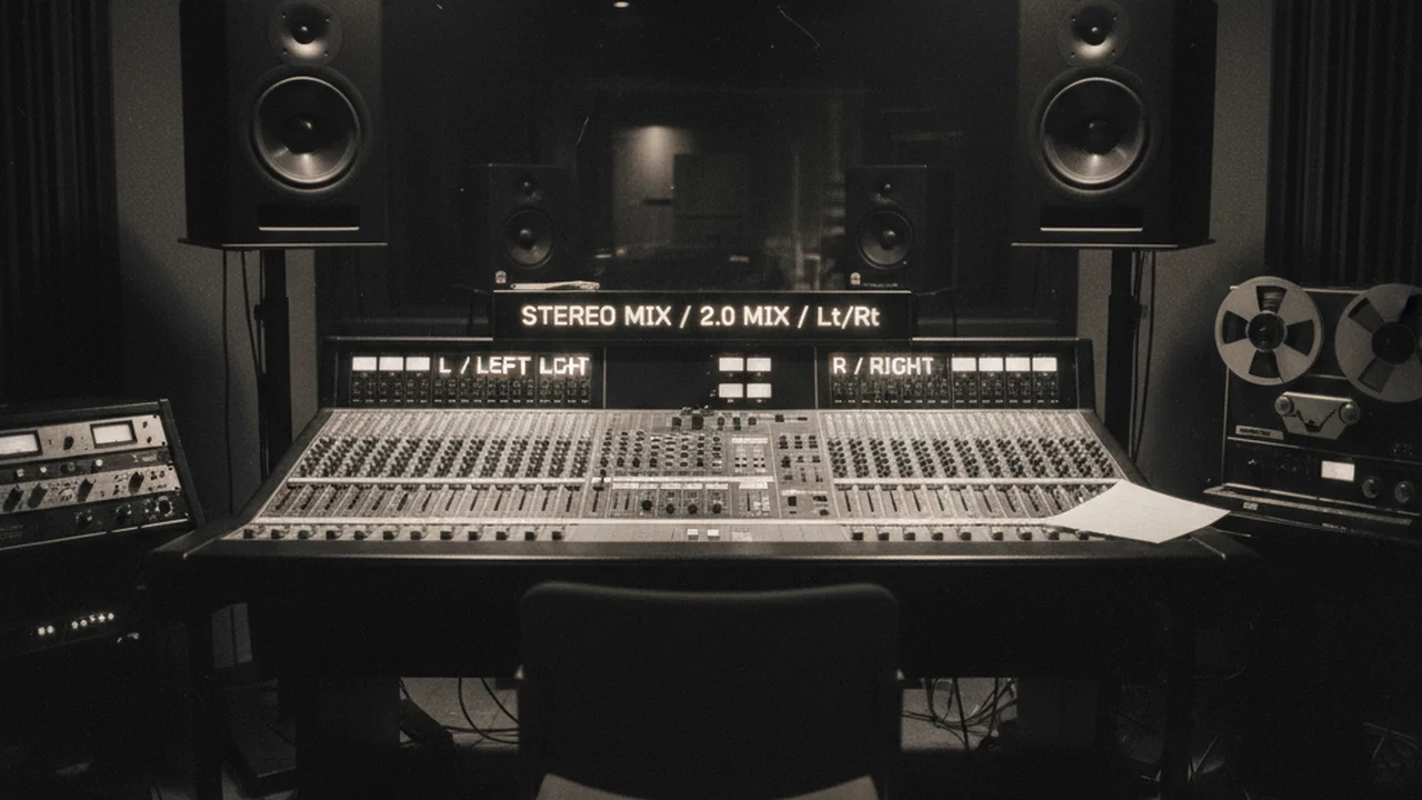 Stereo Mix / 2.0 Mix / Lt/Rt